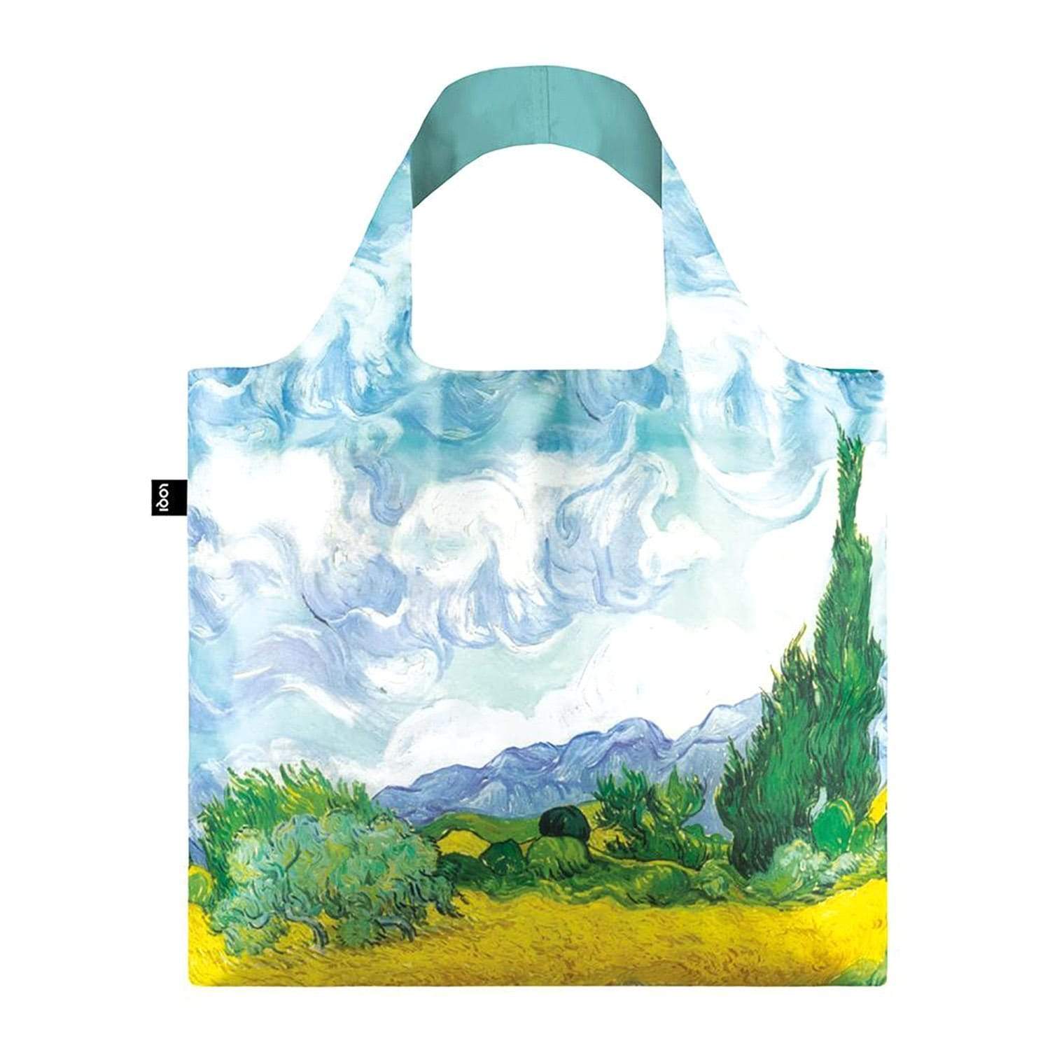 Loqi Museum Vincent Van Gogh's a Wheat Field with Cypresses Tote Bag - VG.WH.N - Jashanmal Home