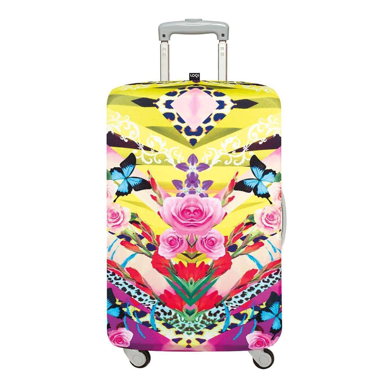 Loqi Artist Shinpei Naito Flower Dream Luggage Cover - LM.SN.FD - Jashanmal Home
