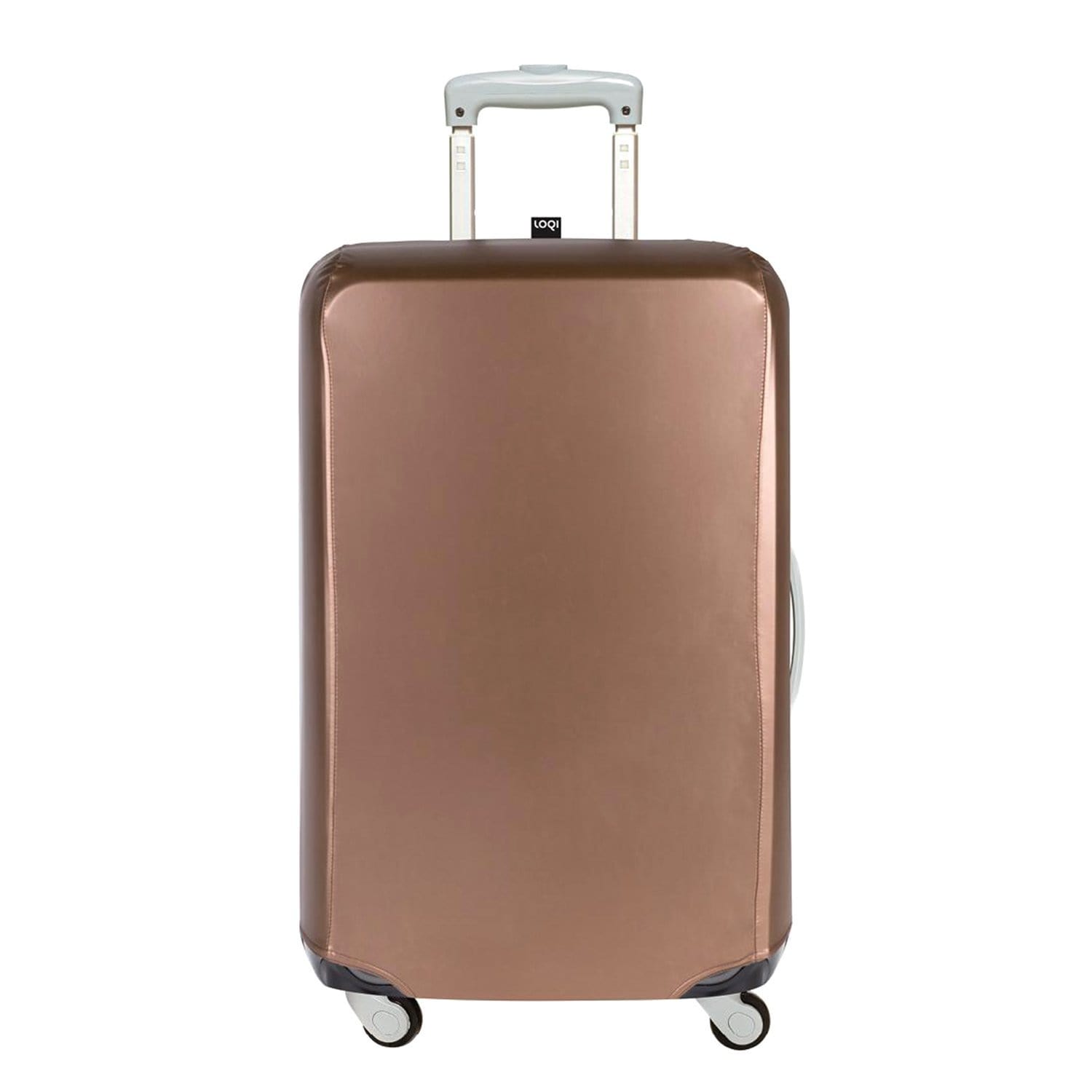 Loqi Luggage Cover - Metallic Rose Gold, Large - LL ME RO - Jashanmal Home