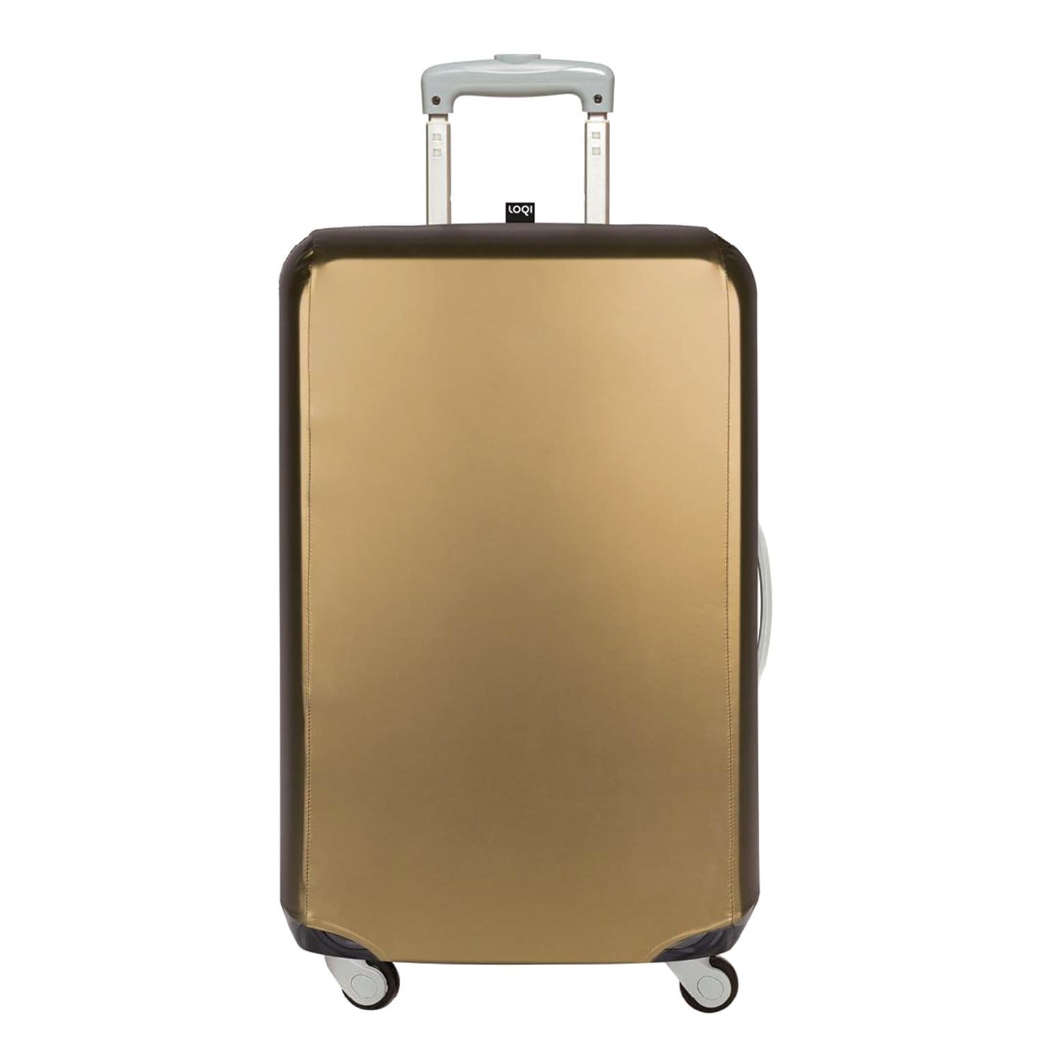 Loqi Luggage Cover - Metallic Gold, Small - LS.ME.GO - Jashanmal Home