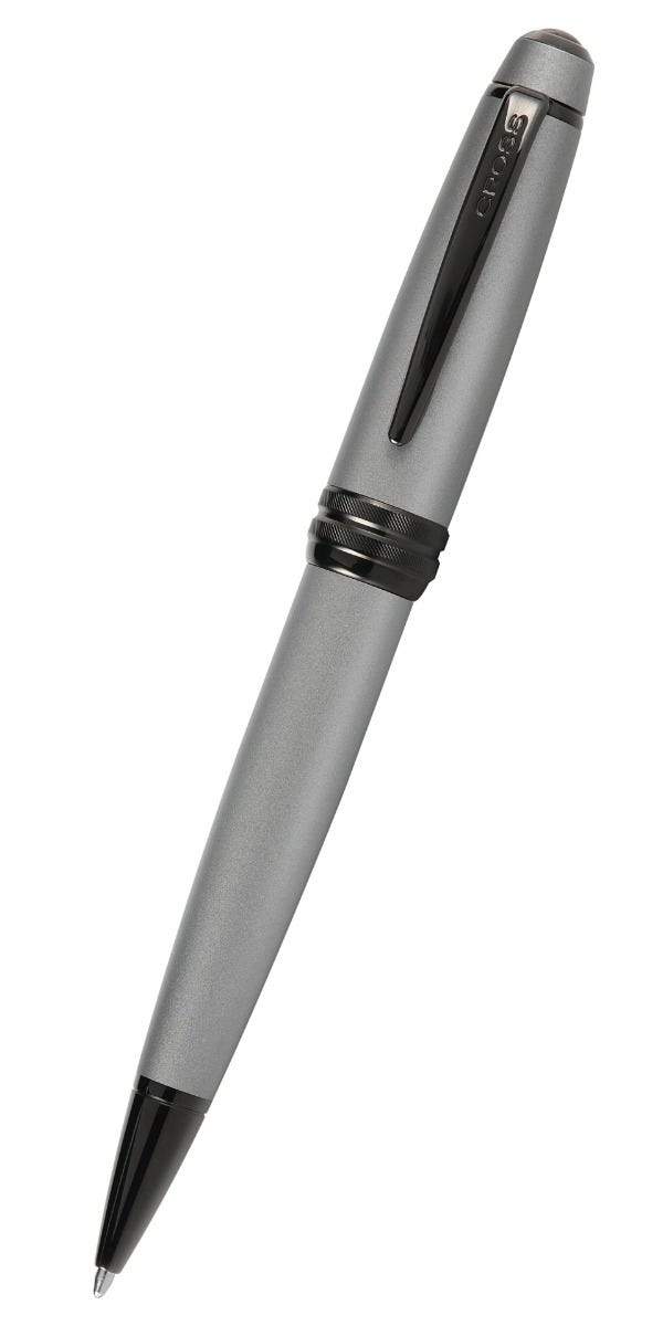 Cross Bailey Matte Gray Lacquer Ballpoint Pen - AT0452-20