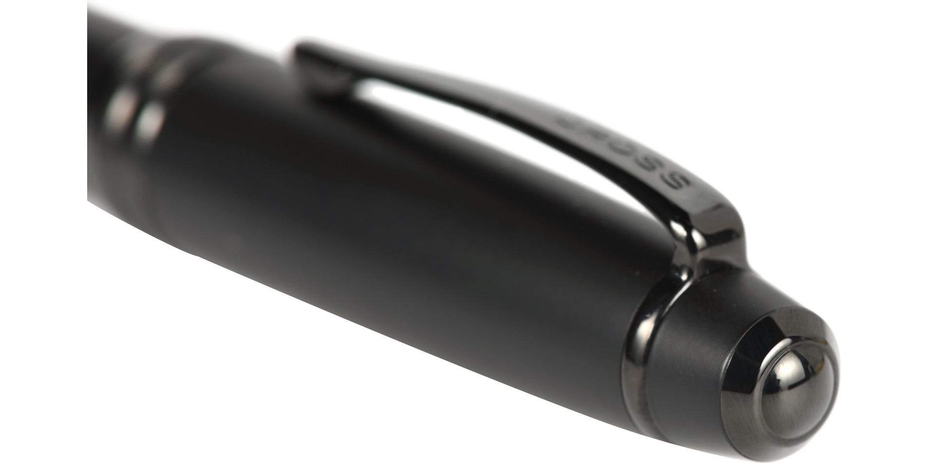 Cross Bailey Matte Black Lacquer Ballpoint Pen - AT0452-19