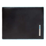 Piquadro Blue Square Men's Wallet with 12 Credit Card Slots - Black - PU1241B2R/N - Jashanmal Home