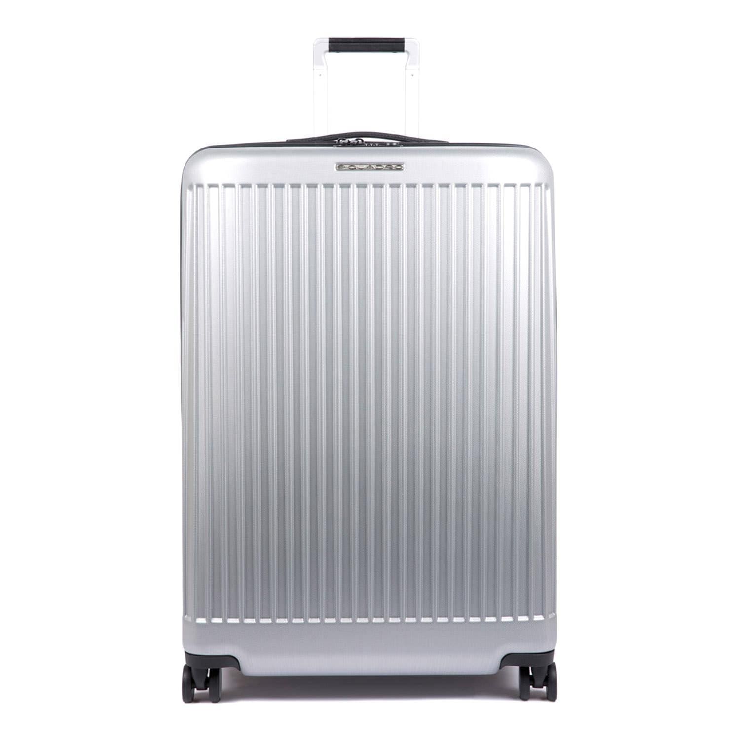 Piquadro Relyght Plus Hard Side Spinner Trolley Bag - Grey, Large - BV4428PC2PZ/GRN - Jashanmal Home