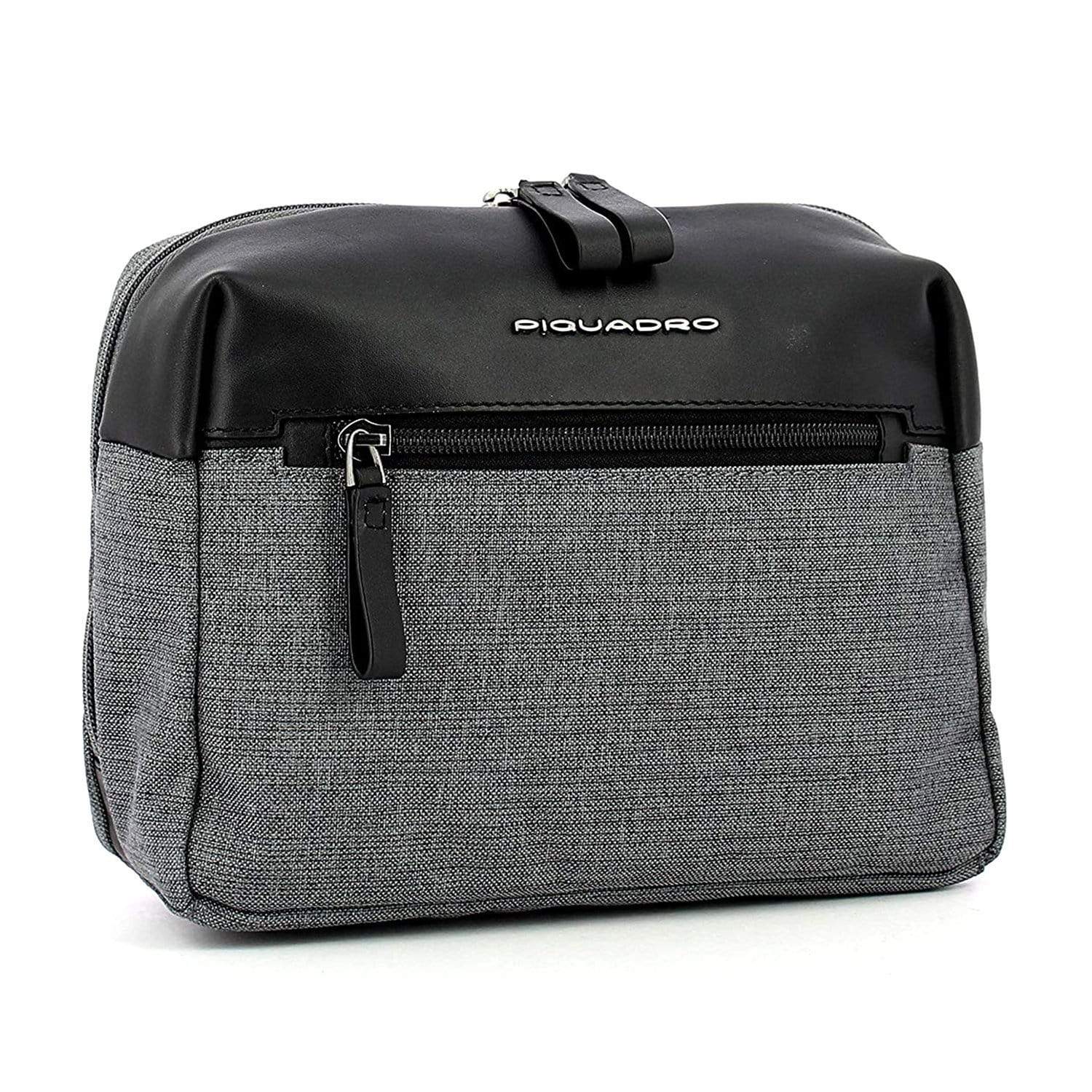 Piquadro Tiros Toiletry Bag - Grey - BY4448W98/GR - Jashanmal Home