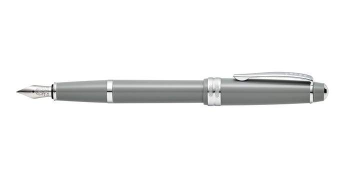 Cross Bailey Light Polished Gray Resin Fountain Pen - AT0746-3Ms