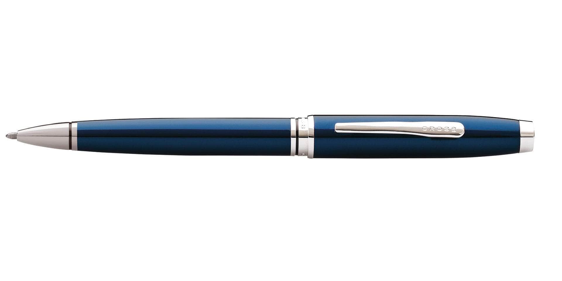 قلم حبر جاف مطلي باللون الأزرق من كوفنتري - AT0662-9