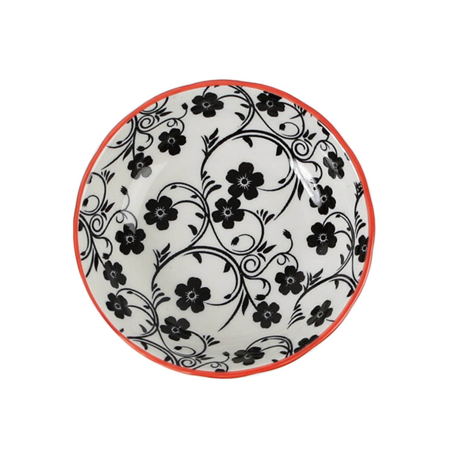 Porland Porselen Mix & Match 9 cm Bowl - Black and White - 04STY003612 - Jashanmal Home