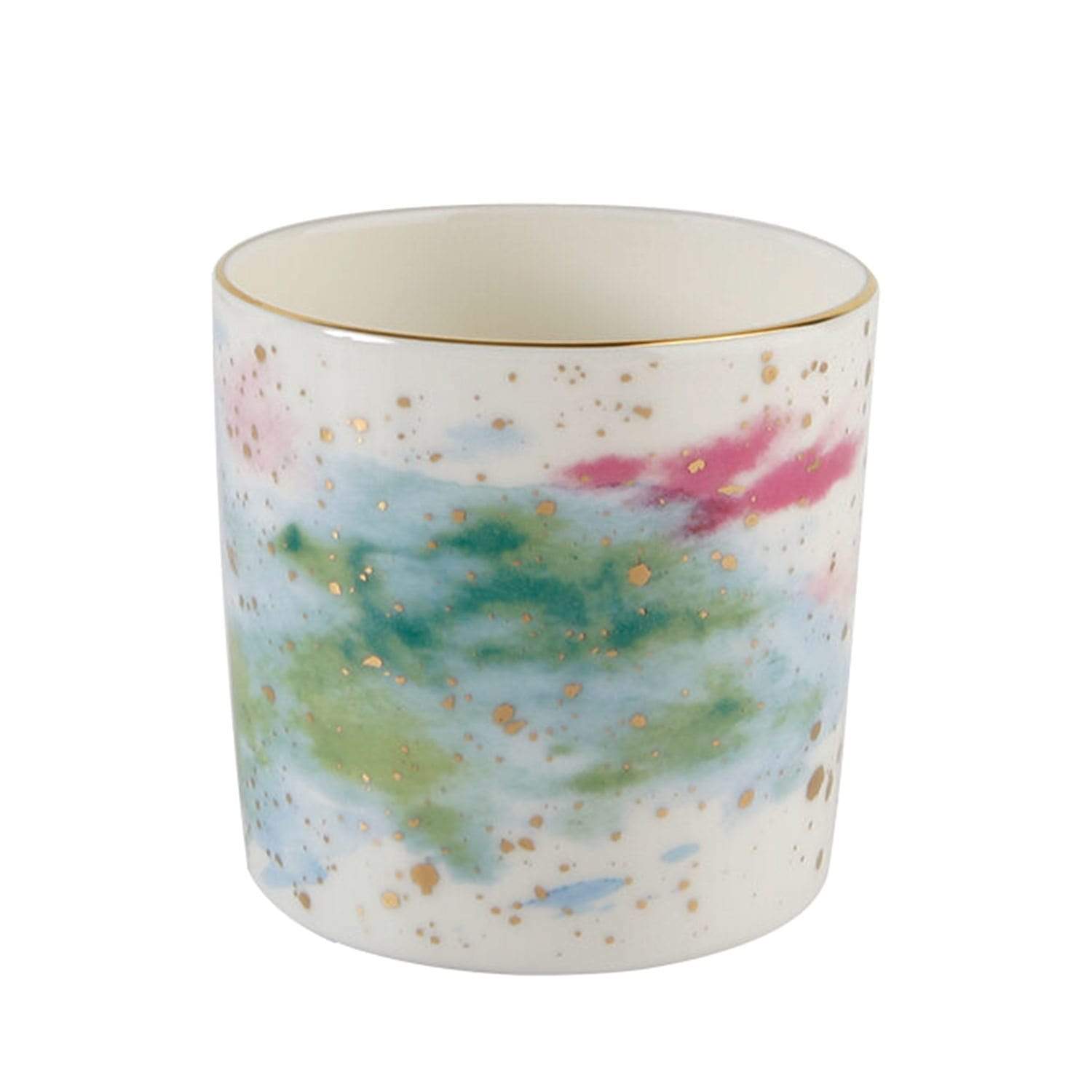Porland Porselen Cosmos Design 6 Mug without Handle - Multicolour - 04ALM003472 - Jashanmal Home