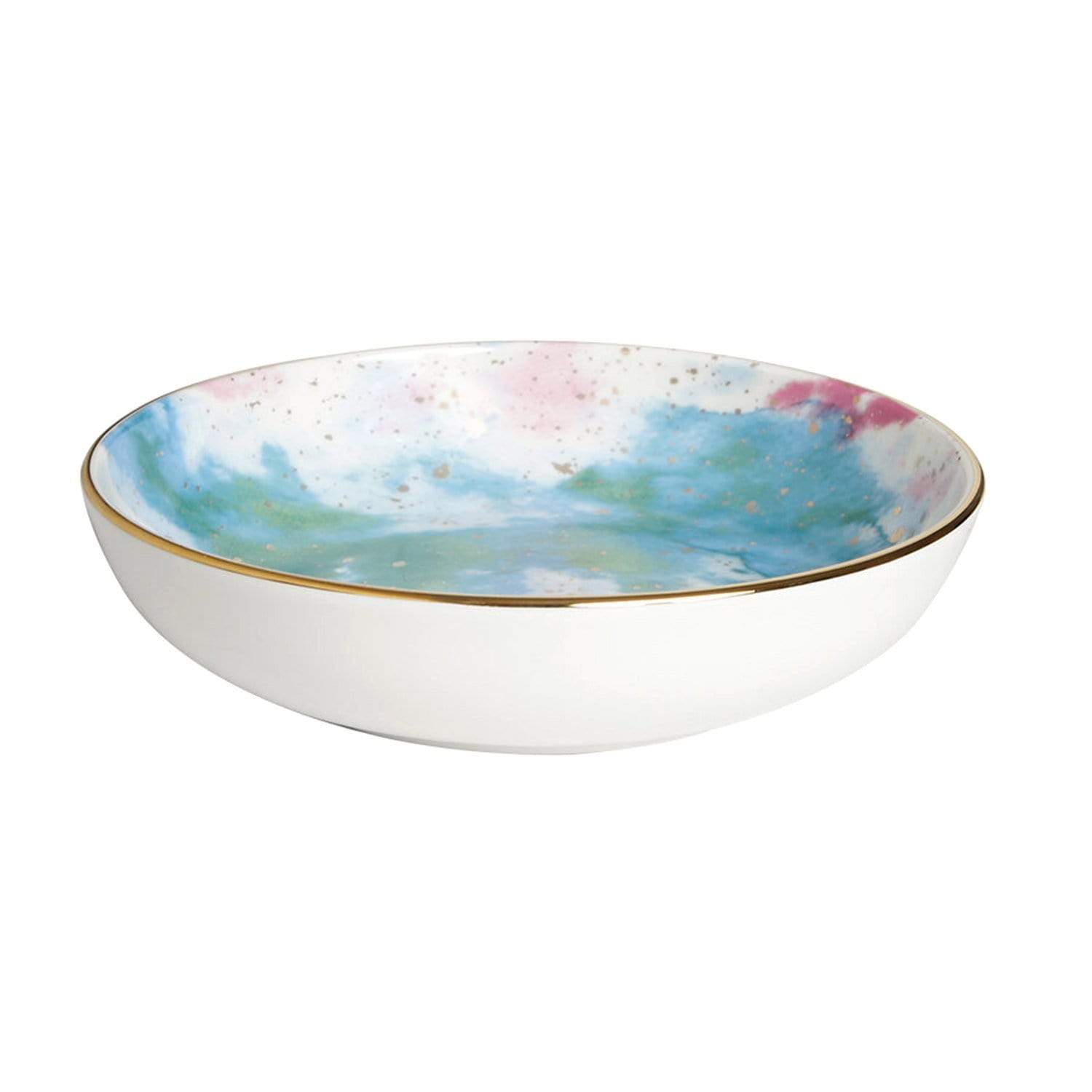 Porland Porselen Cosmos Design 6 17 cm Bowl - Multicolour - 04ALM003445 - Jashanmal Home