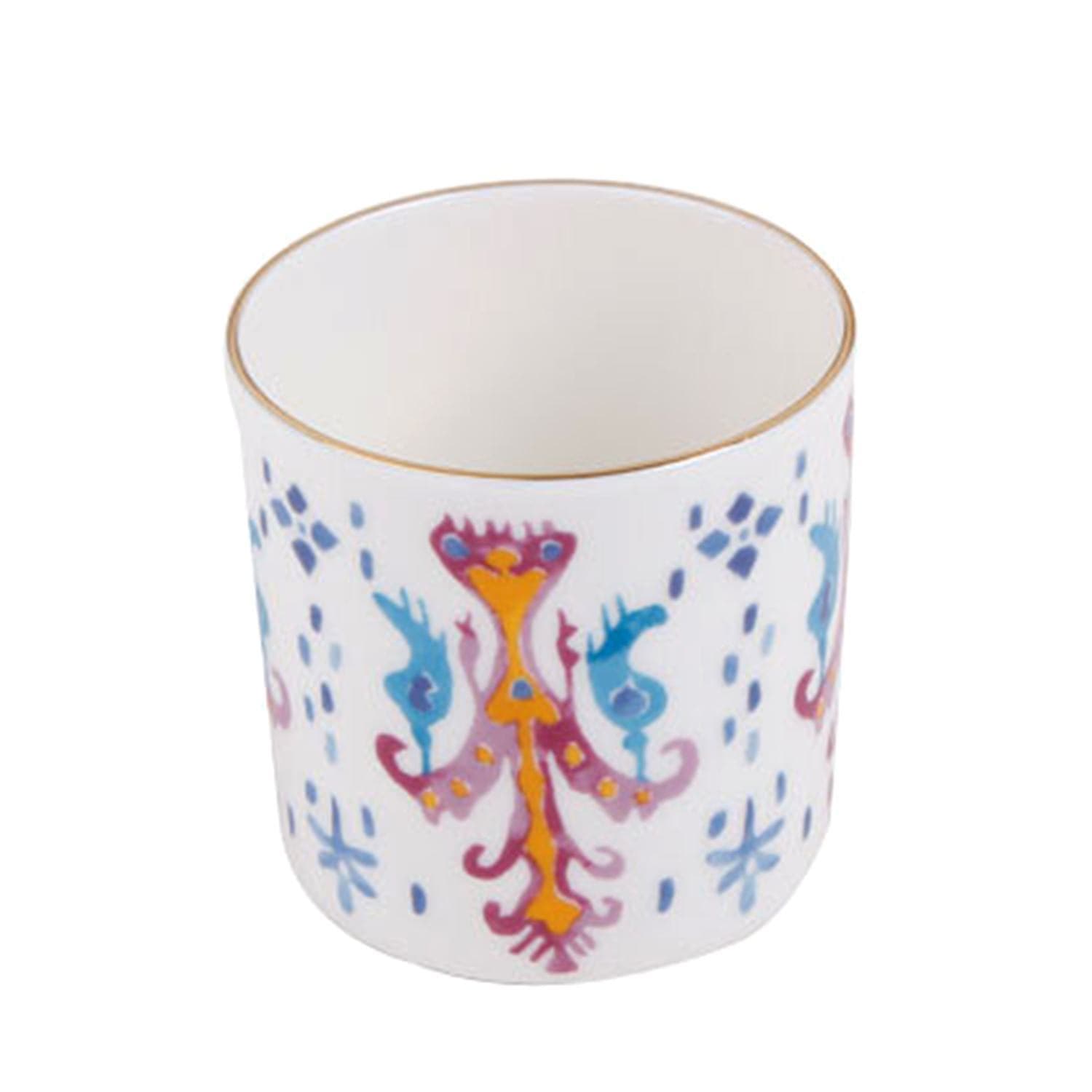 Porland Porselen Posh Design 1 Mug without Handle - Multicolour - 04ALM003603 - Jashanmal Home