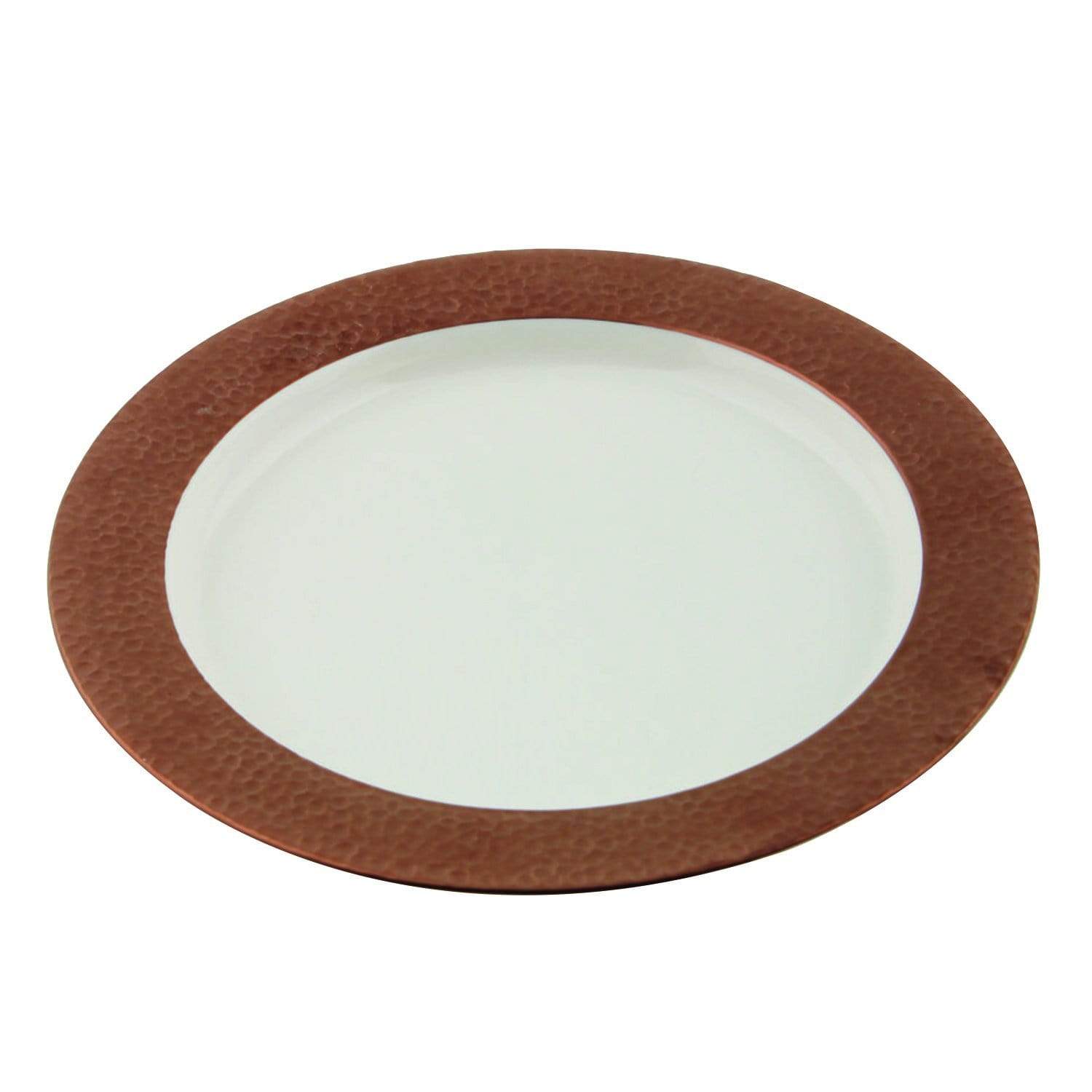 Porland Porselen Legacy Copper Flat Dinner Plate - 20 cm - 04ALM004345 - Jashanmal Home