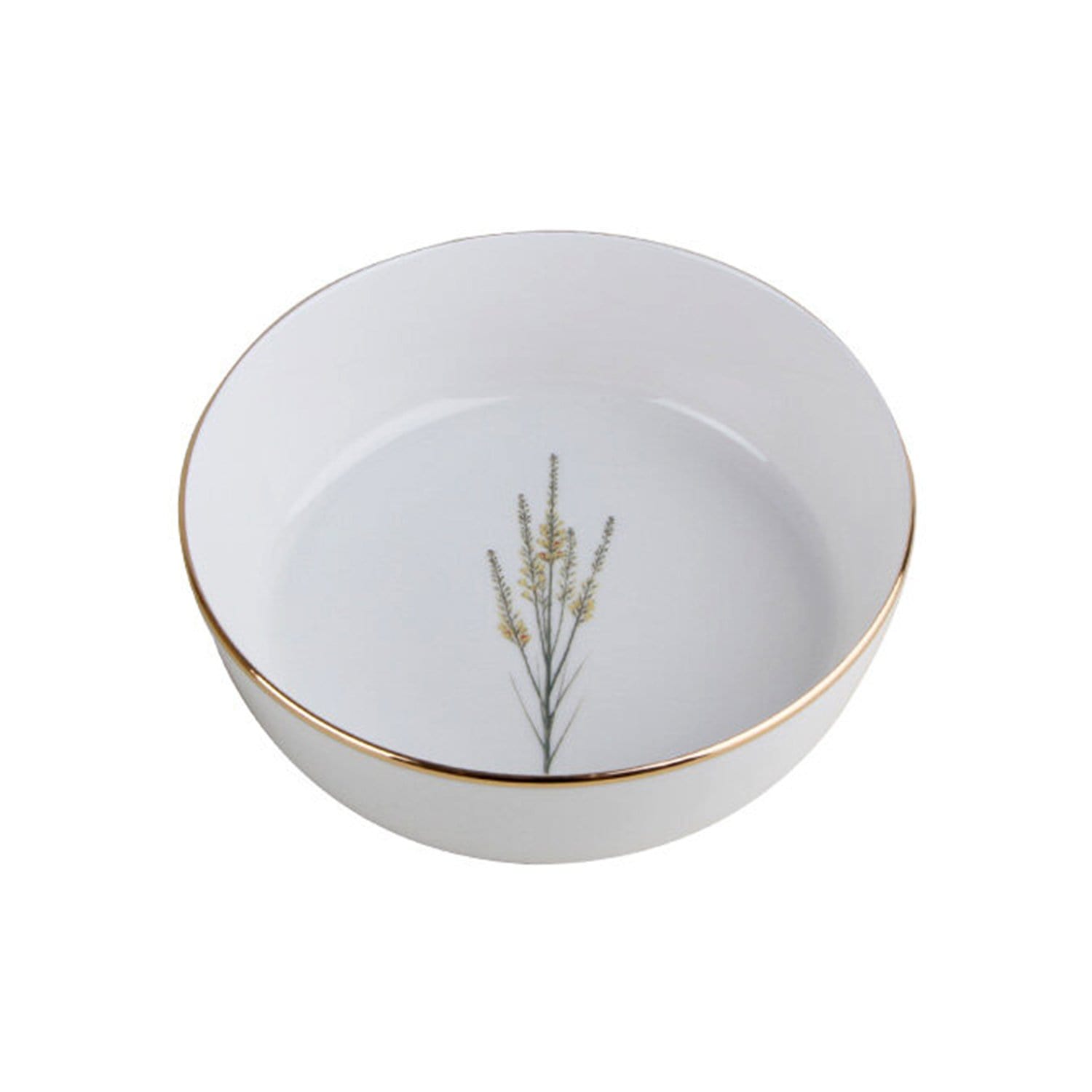 Porland Porselen Botanical Pattern 7 Bowl - 16 cm - 04ALM005054 - Jashanmal Home