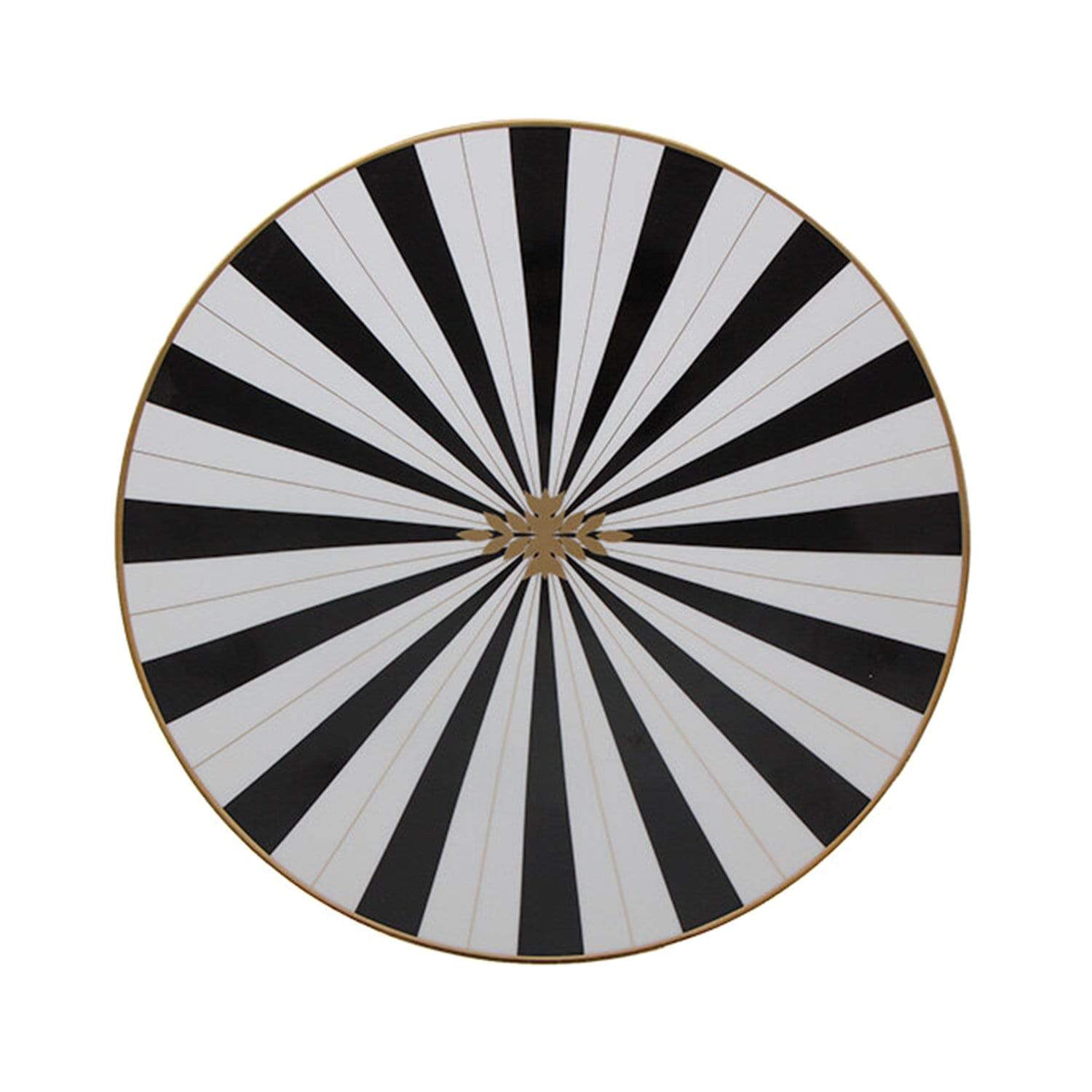 Porland Porselen Palms Flat Plate - 27 cm - 04ALM005174 - Jashanmal Home