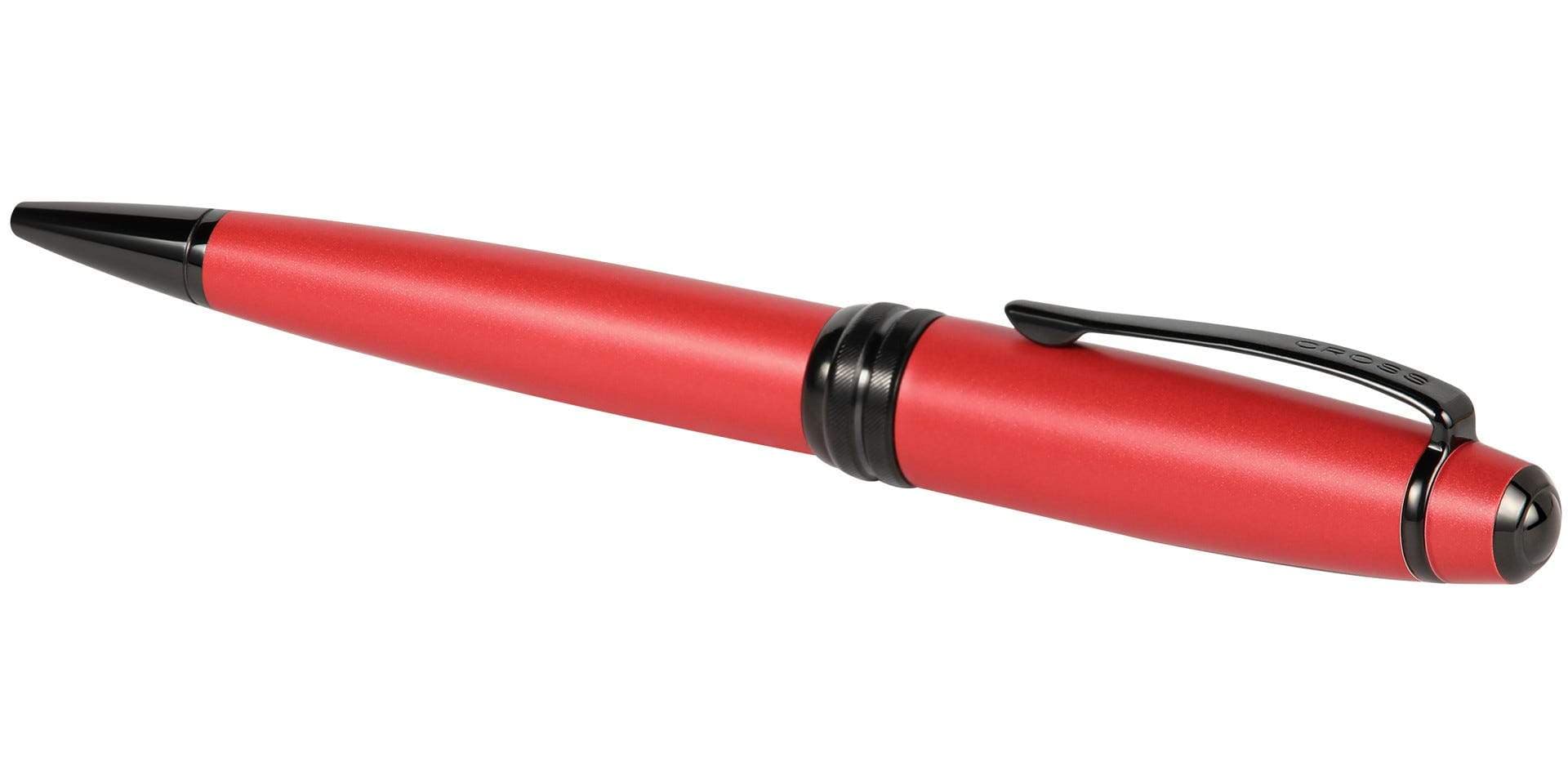 قلم حبر جاف مطلي باللون الأحمر غير لامع من كروس بيلي - AT0452-21