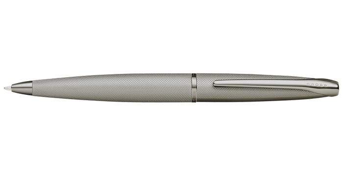 Cross ATX Titanium Grey Ballpoint Pen With Polished Titanium Grey Pvd Appointments - 882-46