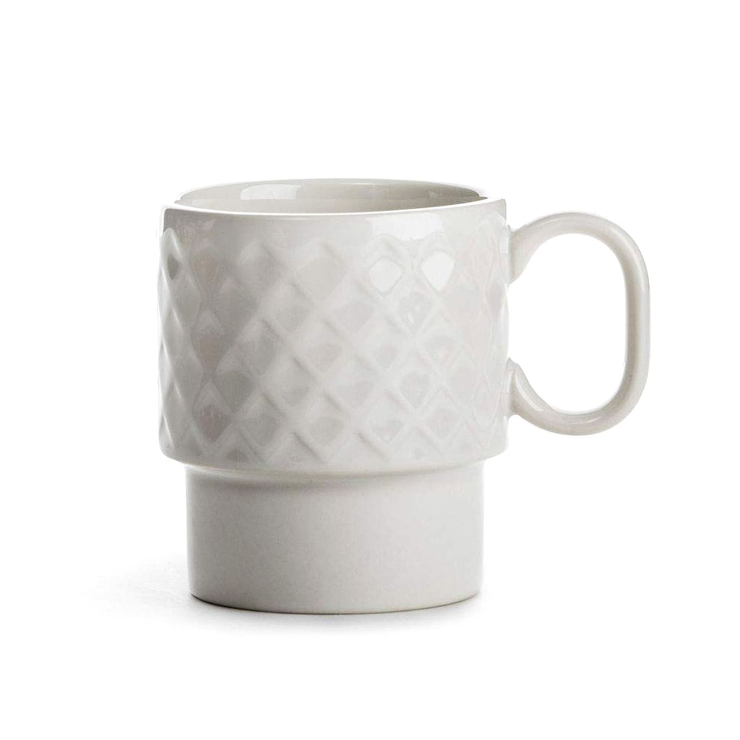 Sagaform Coffee & More Coffee Mug Set of 2 - White, 250 ml - SA5017874 - Jashanmal Home