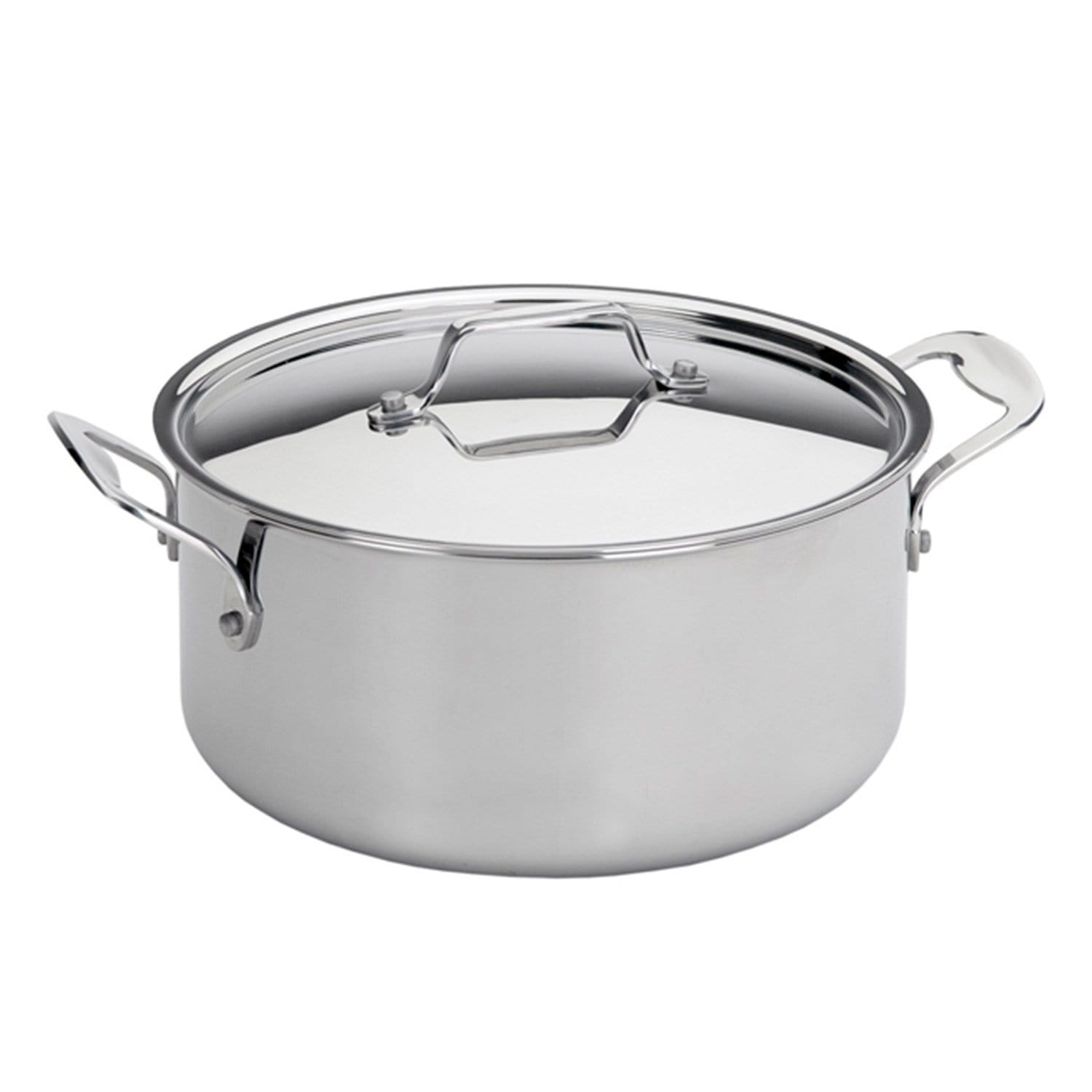 Silampos Supremeprof Casserole with Lid - Silver, 20 cm - 639002BG1020 - Jashanmal Home