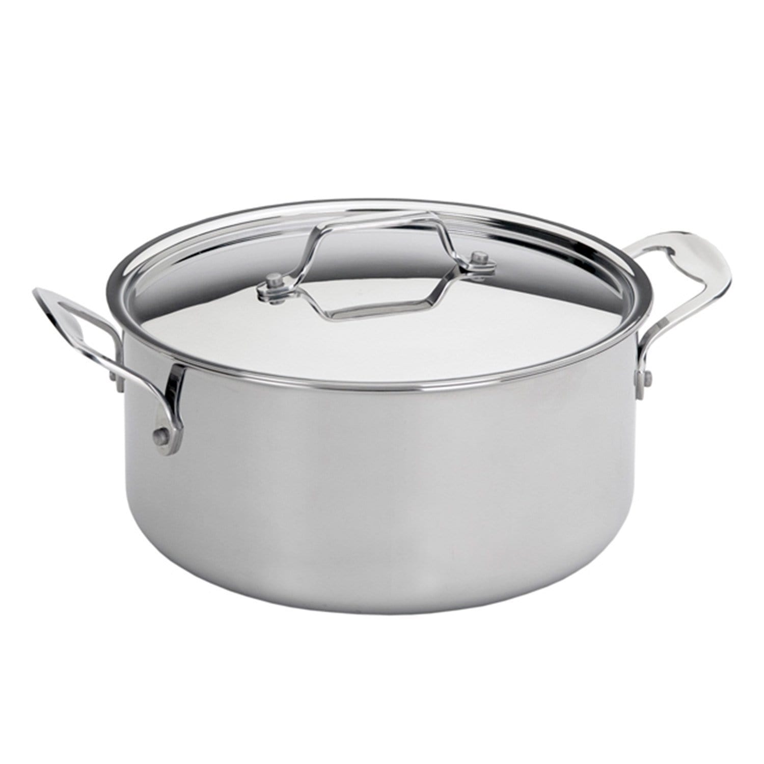 Silampos Supremeprof Casserole with Lid - Silver, 24 cm - 639002BG1024 - Jashanmal Home
