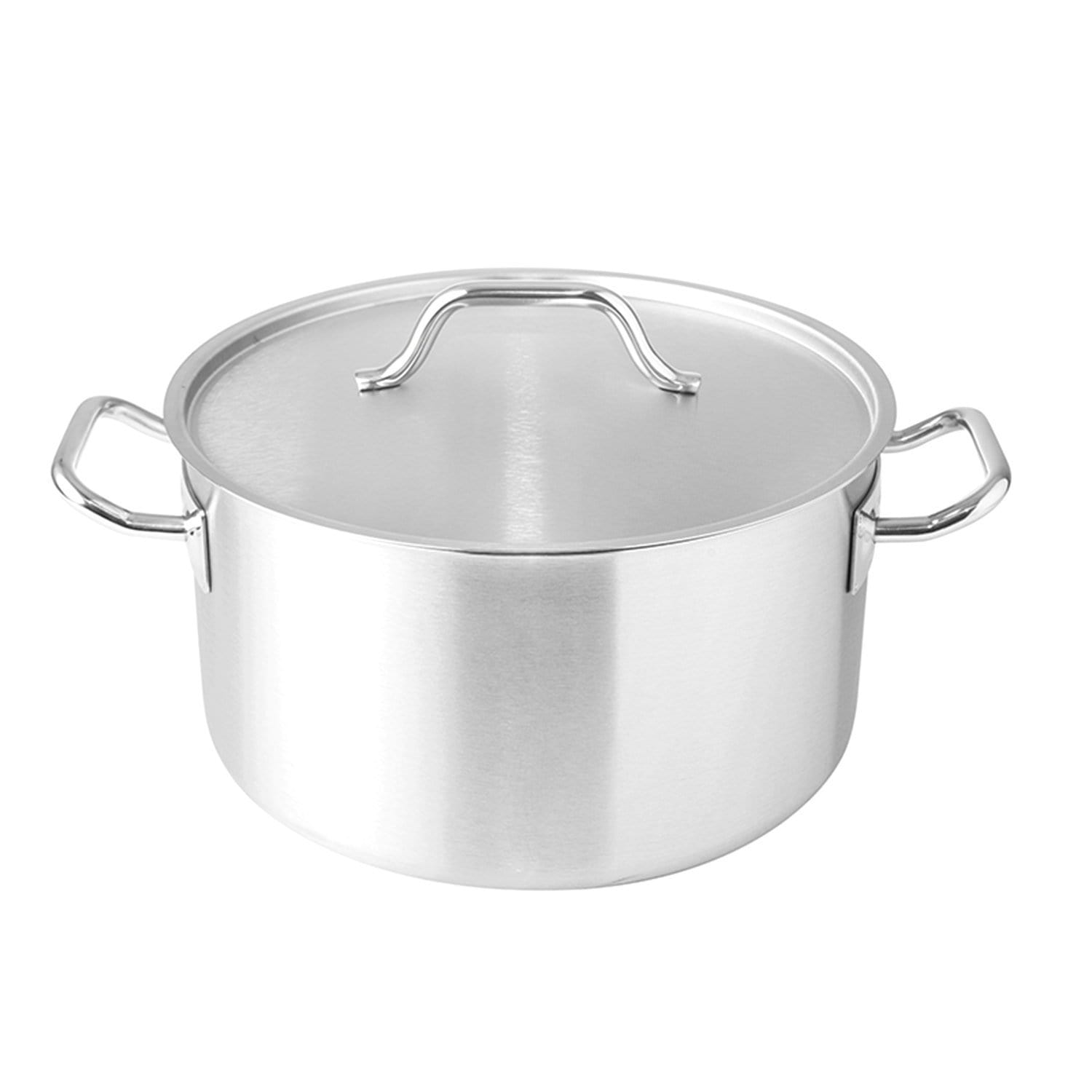 Silampos Deep Casserole with Lid - Silver, 40 cm - 638221BB2940 - Jashanmal Home