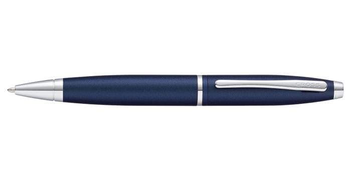 Cross Calais Metallic Midnight Blue Lacquer Ballpoint Pen - AT0112-18