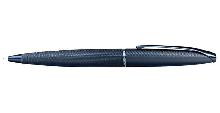 قلم حبر جاف أزرق داكن من كروس ATX مع مواعيد PVD باللون الأزرق الداكن المصقول - 882-45