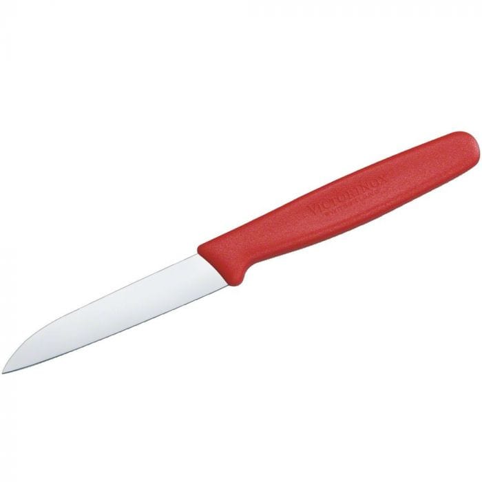 Victorinox Paring Knife Red Nylon Handle Blade 8cm - 5.0401