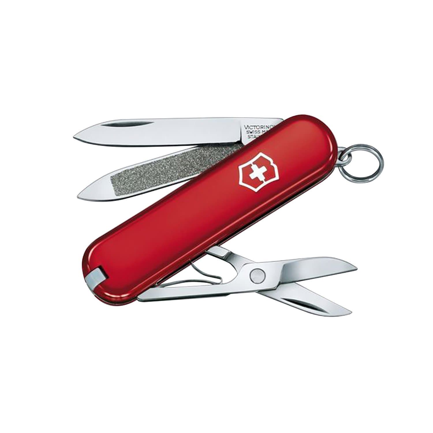 Victorinox Classic Medium Pocket Knife - Red - 0.6203 - Jashanmal Home