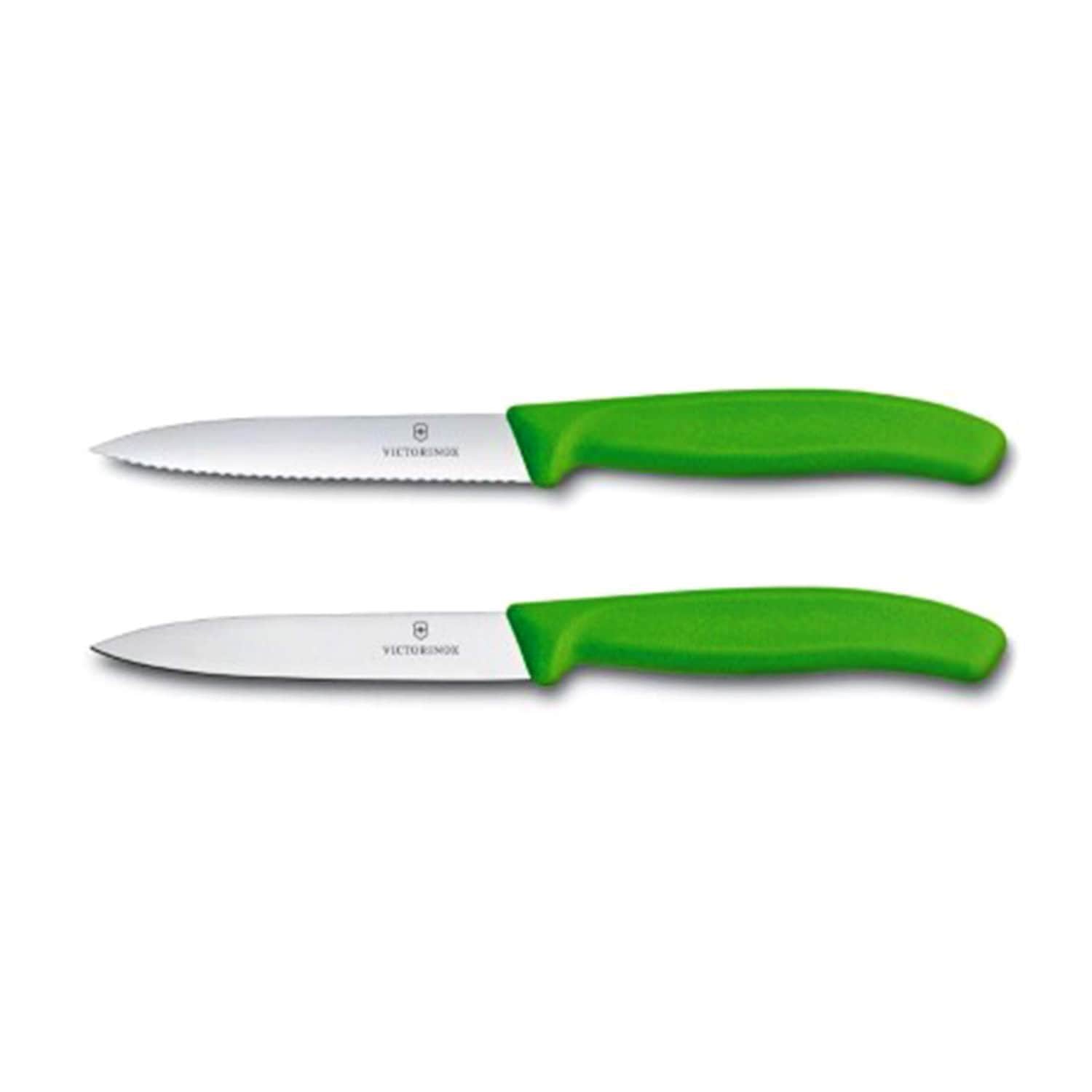 Victorinox 2 Piece Swiss classic Paring Knife Set - Green - 6.7796.L4B - Jashanmal Home