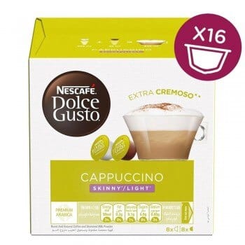 Nescafe Dolce Gusto Skinny Cappuccino 16capsules 161.6g