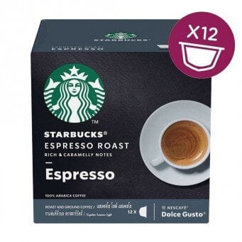 Nescafe Dolce Gusto Starbucks Dark Espresso Roast 12capsules, 66g